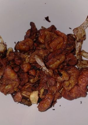 รูปของ หนังไก่กระเทียมพริกไทยทอดกรอบ เมนูข้าวกล่อง