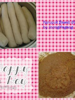 Foto resep Kerupuk Basah (kb) panganan khas Kapuas Hulu, Kal-Bar
