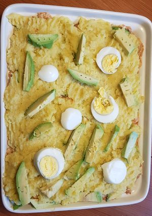 Una foto de Causa rellena con atún