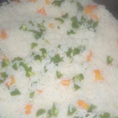 A picture of Veges white rice.