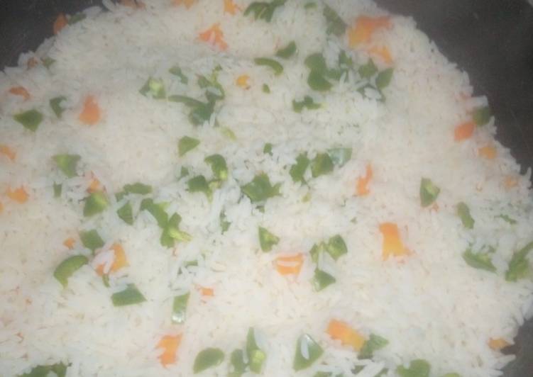 Simple Way to Make Speedy Veges white rice