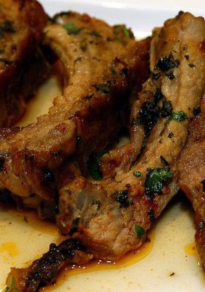 Una foto de Costillas de cerdo fáciles