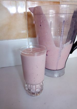 A picture of Easter special milkshake.