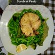Pescado al pesto