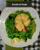 Pescado al pesto