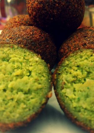 Una foto de Falafel (croquetas de garbanzo)