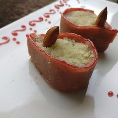 A picture of Mawa strawberry diyas.