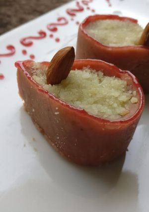 A picture of Mawa strawberry diyas.