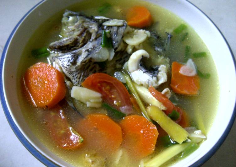 Sup Ikan Nila ala Restoran