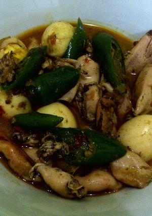 Foto resep Cumi Santan Lombok Ijo