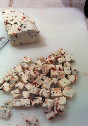 A picture of Queso Fresco - Homemade.
