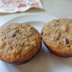 A picture of Apple Cinnamon Protein Muffins.