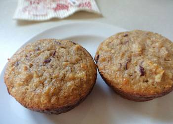 Easiest Way to Recipe Perfect Apple Cinnamon Protein Muffins