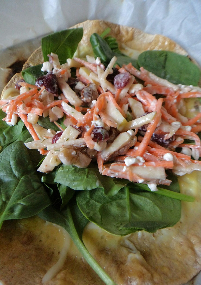 A picture of Carrot and Apple Salad.