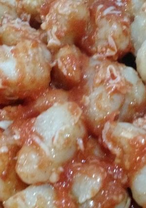 Una foto de Ñoquis de papas