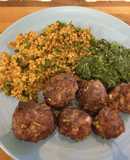 SW Moroccan Meatballs & Couscous