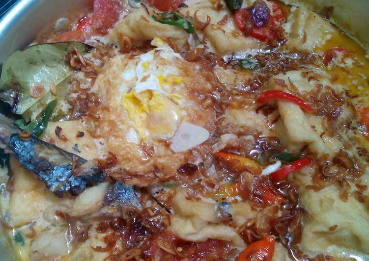 Bumbu Membuat Pindang salem telorceplok tahu kuah santan pedas Lezat