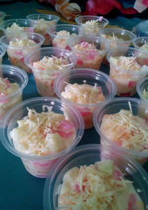 Foto resep Salad buah apa adanya