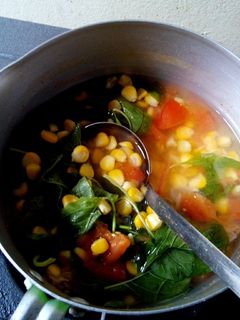 Foto resep Sayur bayam segar