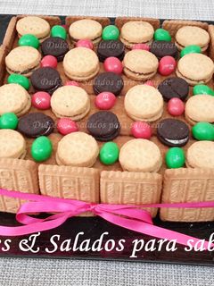 Una foto de Chiquitorta de dulce de leche