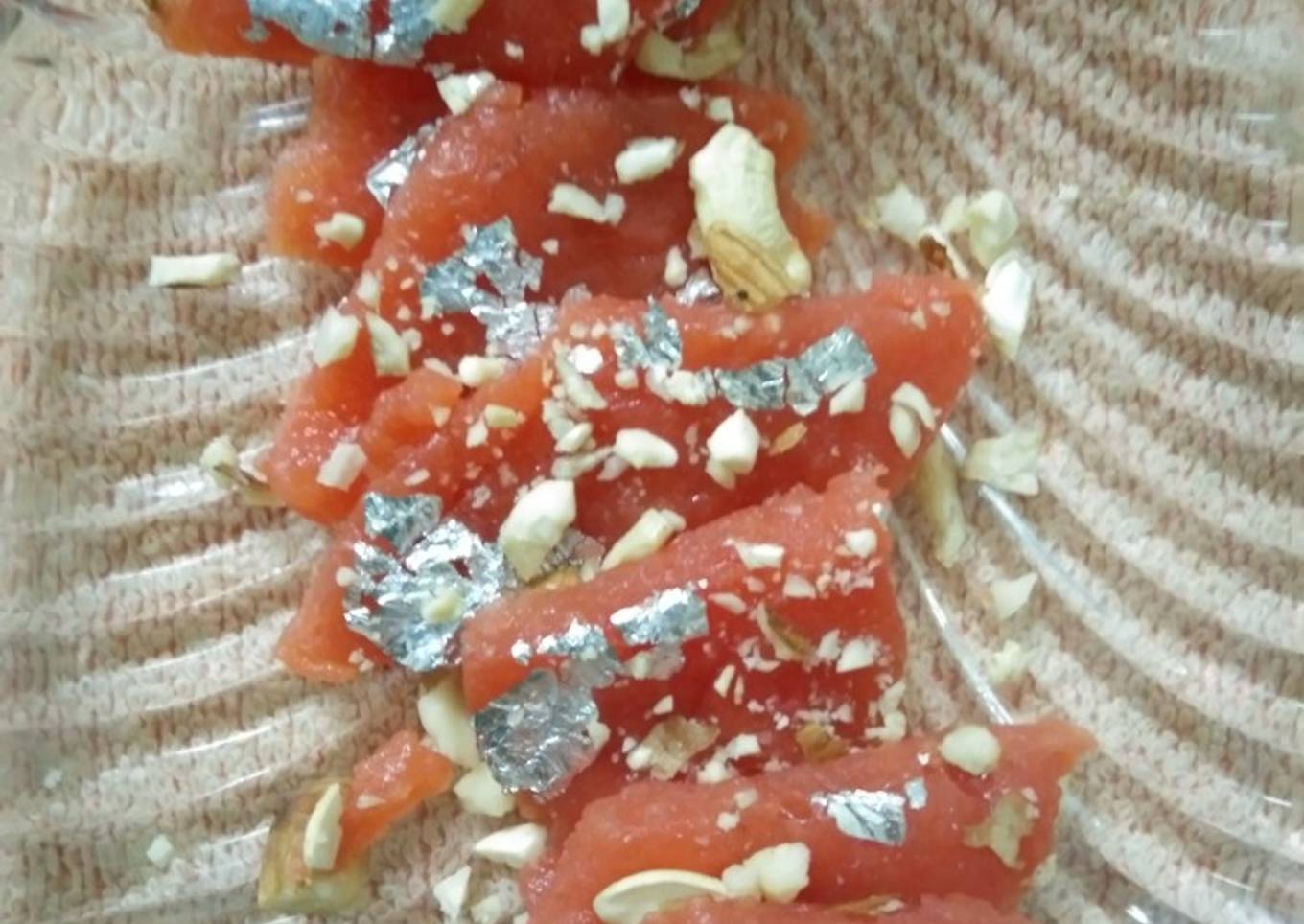 Potato burfi