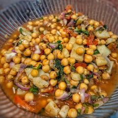 A picture of Chana chat #CookpadApp.