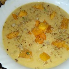 A picture of #mango rice kheer.