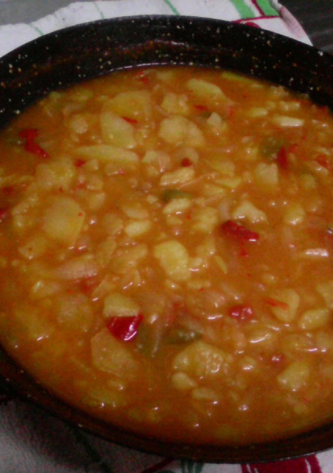 Una foto de Calderete de patatas