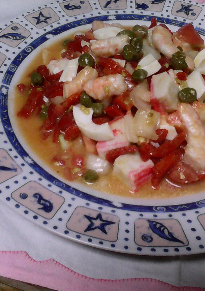 Una foto de Salpicón de marisco