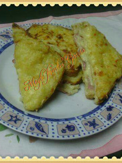 Una foto de Sandwich croque-monsieur