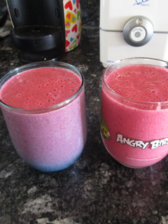 Una foto de Smoothie de frutos rojos