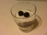 Semillas de chia y yogurt griego