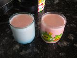Batido de fresas