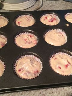 Una foto de Muffins de frutos rojos