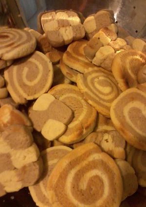 Una foto de Galletas bicolor