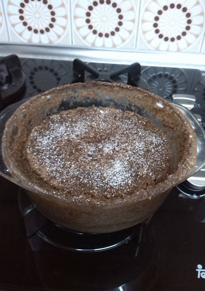 Una foto de Magdalena grande de chocolate sin gluten