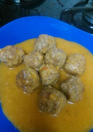 Una foto de Albondigas de ternera en salsa Sin Gluten