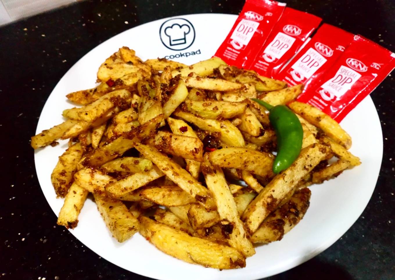 Masala French fries