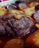 Garrones de osobuco al horno