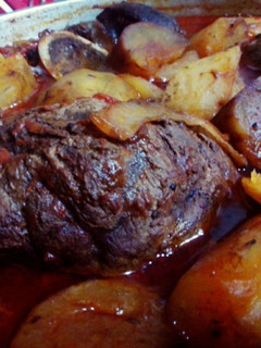 Una foto de Garrones de osobuco al horno
