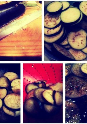 Una foto de Berenjenas al escabeche
