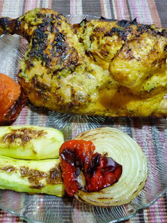 Una foto de Pollo a la brasa