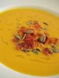 Crema de calabaza y zanahoria