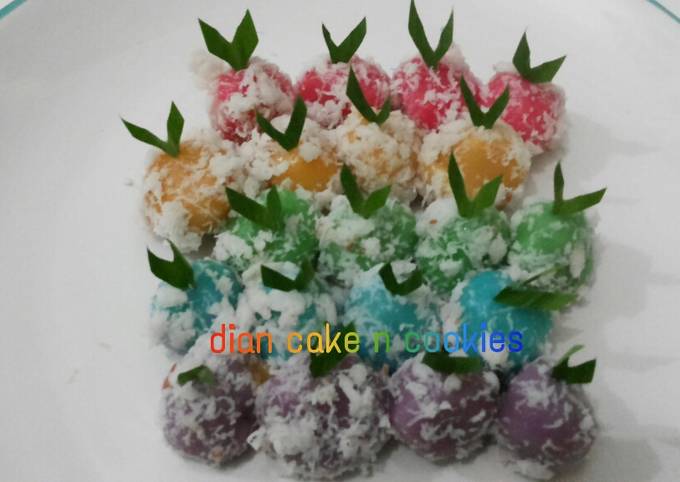 Resep Klepon Pelangi Oleh • Dians Kitchen • Cookpad