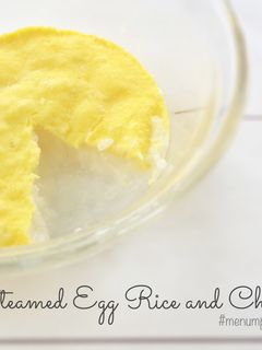Foto resep Steamed Egg Rice and Cheese 
