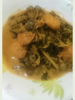 Foto resep daun pepaya kuah santan