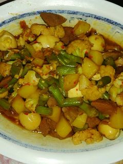 Foto resep Capcay Kuah Campur Pentol, Ayam dan Telur 