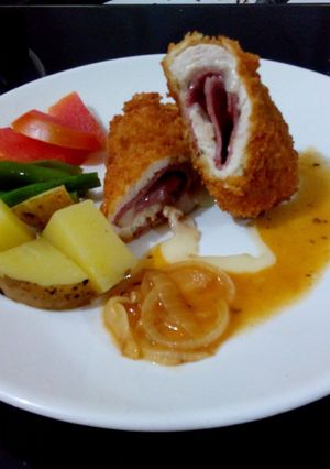 Foto resep Chicken Cordon Bleu