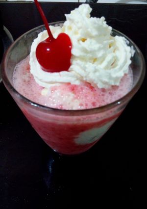 Foto resep Ice Strawberry Yoghurt Agasaki