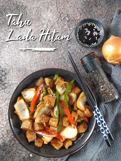 Foto resep (1.42) Tahu Lada Hitam